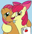 Apple Bloom and Babs Seed by Schaft