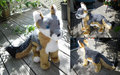 Grey Fox Plush by SilentRavyn