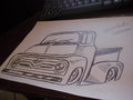 (Doodle)55 ford f100 by Schaft