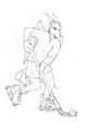 Hockey Dragon sketch by KairoTheDragon