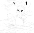 Commission - Pikachu by Kryptchild