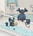 Bath Time... by Xelaaredn