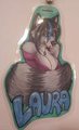 Badge: Laura by Toradoshi